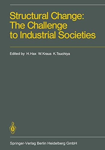 Beispielbild f�r Structural Change: The Challenge to Industrial Societies zum Verkauf von Revaluation Books