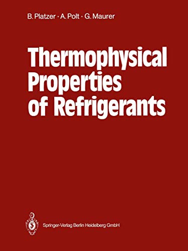 9783662026106: Thermophysical Properties of Refrigerants
