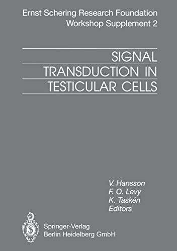 Imagen de archivo de Signal Transduction in Testicular Cells (Ernst Schering Foundation Symposium Proceedings) a la venta por Chiron Media