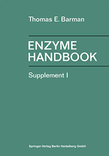 Stock image for Enzyme Handbook: Supplement I for sale by Revaluation Books