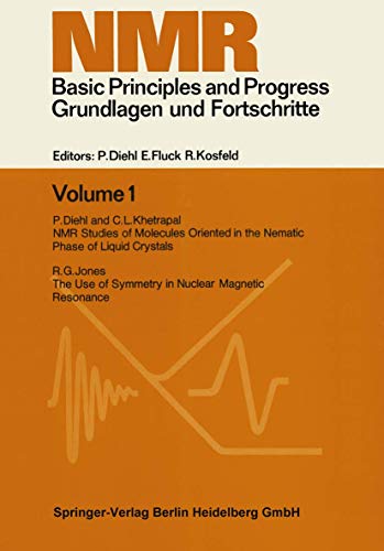 9783662126028: NMR Basic Principles and Progress. Grundlagen und Fortschritte (NMR Basic Principles and Progress, 1)