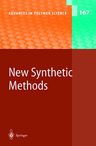 Imagen de archivo de New Synthetic Methods (Advances in Polymer Science) a la venta por Revaluation Books