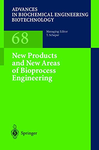 Stock image for New Products and New Areas of Bioprocess Engineering for sale by Revaluation Books