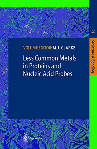 9783662147511: Less Common Metals in Proteins and Nucleic Acid Probes (Structure and Bonding)