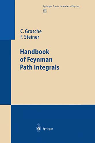 9783662147610: Handbook of Feynman Path Integrals (Springer Tracts in Modern Physics)