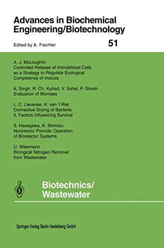 Imagen de archivo de Biotechnics/Wastewater a la venta por Revaluation Books