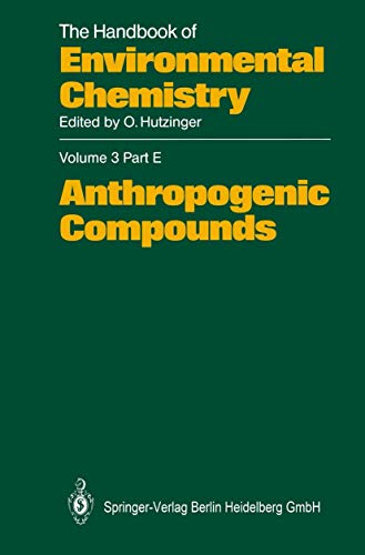 9783662150696: Anthropogenic Compounds