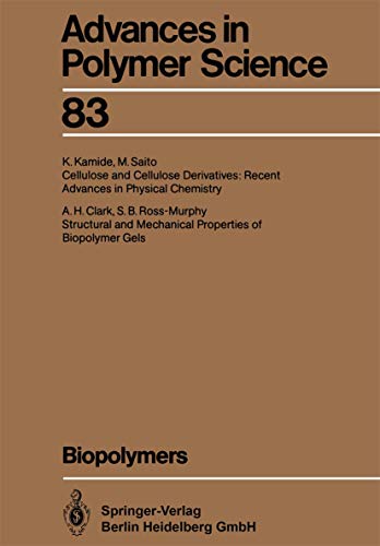 9783662151686: Biopolymers: 83 (Advances in Polymer Science, 83)