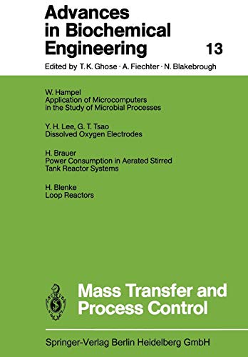 Beispielbild fr Mass Transfer and Process Control (Advances in Biochemical Engineering/Biotechnology) zum Verkauf von Lucky's Textbooks