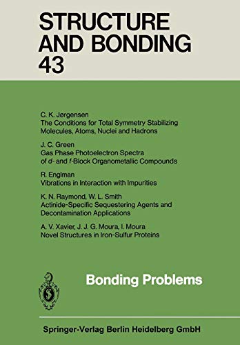 Stock image for Bonding Problems (Structure and Bonding, 43) for sale by Lucky's Textbooks
