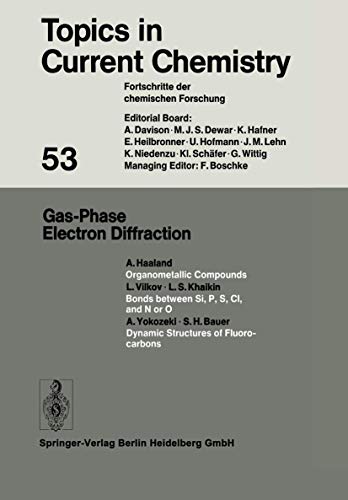 Beispielbild fr Gas-Phase Electron Diffraction zum Verkauf von Buchpark
