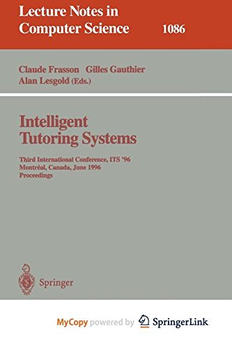 9783662169988: Intelligent Tutoring Systems: Third International Conference, ITS'96, Montreal, Canada, June 12-14, 1996. Proceedings
