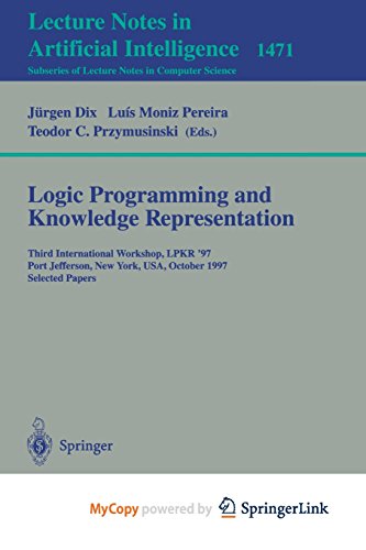 Beispielbild fr Logic Programming and Knowledge Representation zum Verkauf von PBShop.store US