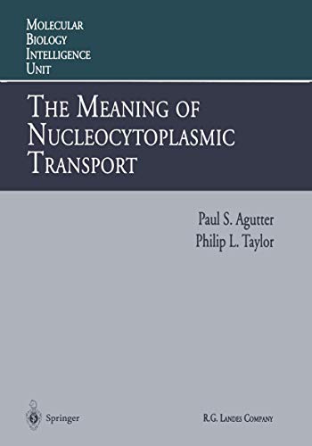 Immagine dell'editore per The Meaning of Nucleocytoplasmic Transport (Molecular Biology Intelligence Unit) venduto da Ria Christie Collections