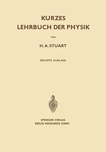 9783662270370: Kurzes Lehrbuch der Physik