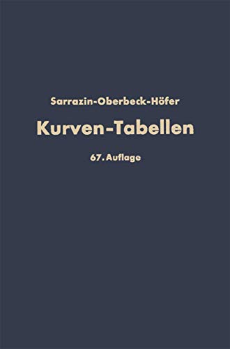 Beispielbild fr Taschenbuch zum Abstecken von Kreisbogen mit und ohne bergangsbogen fr Eisenbahnen, Straen und Kanle zum Verkauf von Buchpark