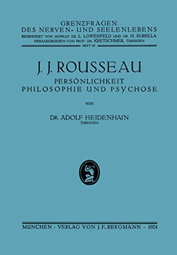 Immagine dell'editore per J. J. Rousseau venduto da Chiron Media
