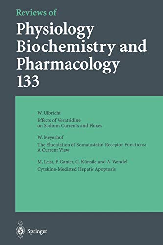 9783662310144: Reviews of Physiology, Biochemistry and Pharmacology: 133