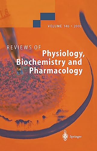 Stock image for Reviews of Physiology, Biochemistry and Pharmacology (Reviews of Physiology, Biochemistry and Pharmacology, 146, Band 146) for sale by Buchmarie