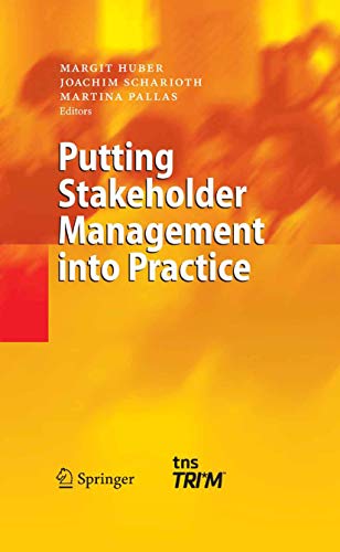 9783662312377: Putting Stakeholder Management into Practice