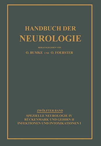 Stock image for Infektionen und Intoxikationen (Handbuch der Neurologie) (German Edition) for sale by Lucky's Textbooks