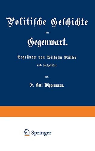 9783662355572: Politische Geschichte der Gegenwart: XXX. Das Jahr 1896