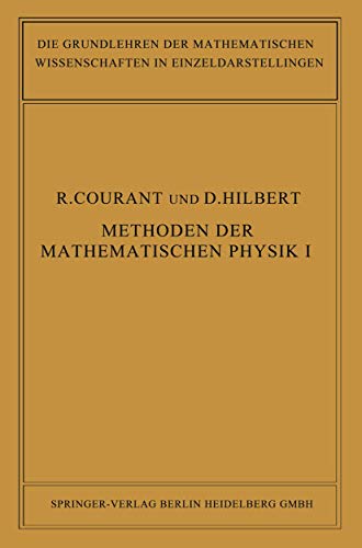 Stock image for Methoden Der Mathematischen Physik for sale by Kennys Bookshop and Art Galleries Ltd.