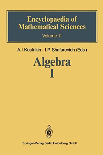 Stock image for Algebra I: Basic Notions of Algebra (Encyclopaedia of Mathematical Sciences) for sale by Lucky's Textbooks