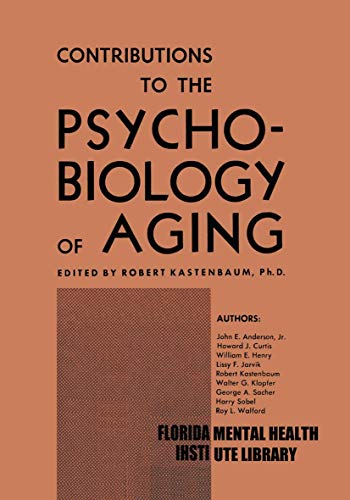 Stock image for Contributions to the Psychobiology of Aging for sale by Hawking Books