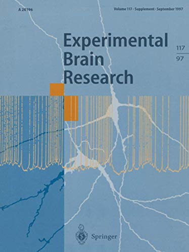 Imagen de archivo de 29th Annual General Meeting of the European Brain and Behaviour Society (Experimental Brain Research Series) a la venta por Lucky's Textbooks