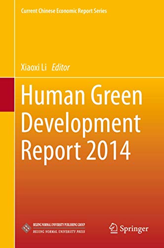 9783662435908: Human Green Development Report 2014