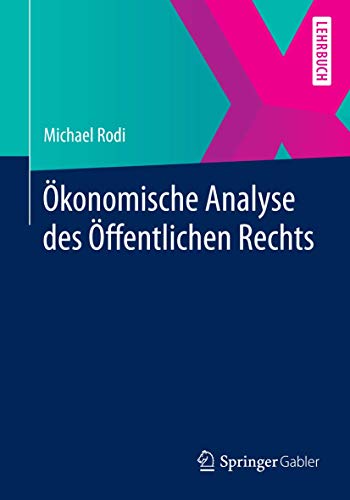 Imagen de archivo de konomische Analyse des ffentlichen Rechts (German Edition) a la venta por medimops