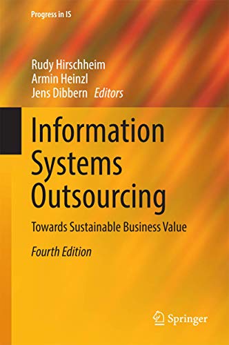 Stock image for Information Systems Outsourcing: Towards Sustainable Business Value (Progress in Is) for sale by Anybook.com