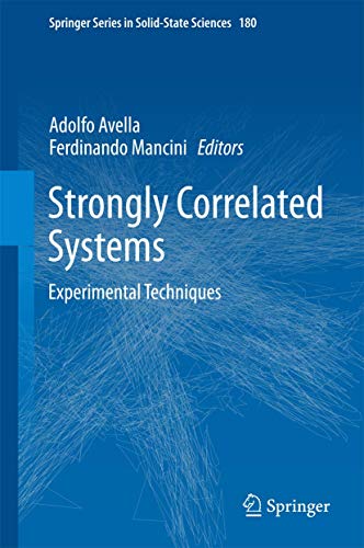 Strongly Correlated Systems. Experimental Techniques.