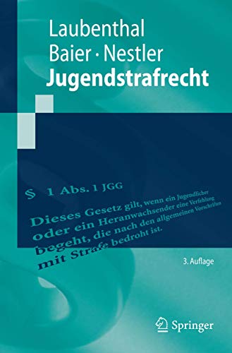 9783662450260: Jugendstrafrecht (Springer-Lehrbuch)
