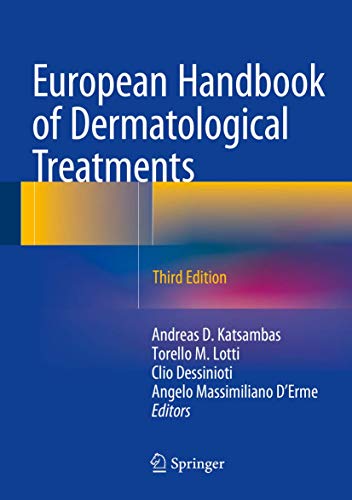 Imagen de archivo de European Handbook of Dermatological Treatments a la venta por Brook Bookstore