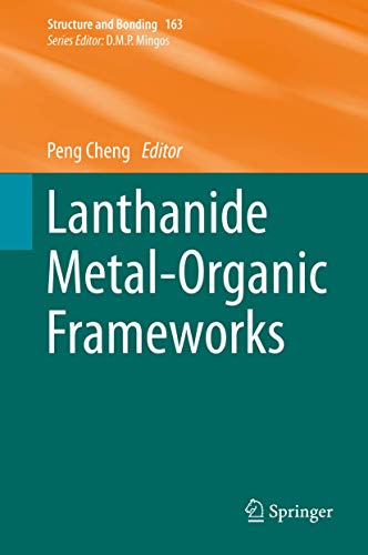 Stock image for Lanthanide metal-organic frameworks. for sale by Antiquariat im Hufelandhaus GmbH  vormals Lange & Springer