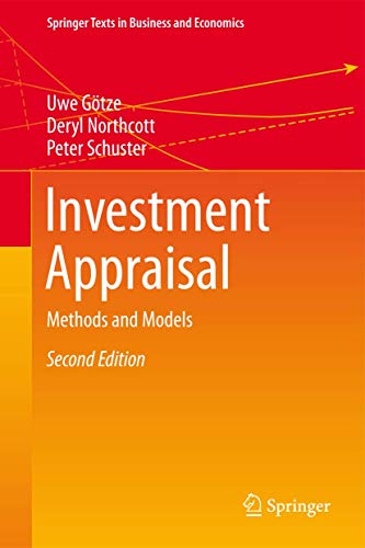 Stock image for Investment Appraisal: Methods and Models (Springer Texts in Business and Economics) for sale by GF Books, Inc.