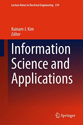 Stock image for Information Science and Applications. for sale by Gast & Hoyer GmbH
