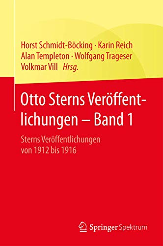 Beispielbild fr Otto Sterns Verffentlichungen - Band 1. Sterns Verffentlichungen von 1912 bis 1916. zum Verkauf von Gast & Hoyer GmbH