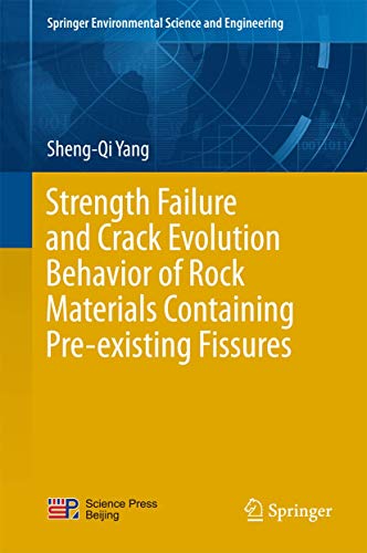Beispielbild fr Strength Failure and Crack Evolution Behavior of Rock Materials Containing Pre-existing Fissures. zum Verkauf von Universittsbuchhandlung Herta Hold GmbH