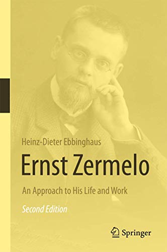 Stock image for Ernst Zermelo: An Approach to His Life and Work for sale by GF Books, Inc.