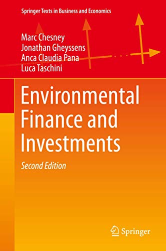 Imagen de archivo de Environmental Finance and Investments (Springer Texts in Business and Economics) a la venta por GF Books, Inc.