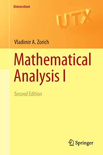 Mathematical Analysis I - V. A. Zorich