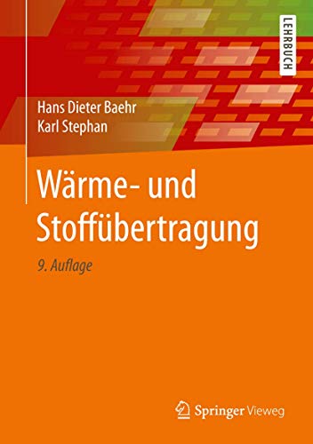 9783662496763: Wrme- und Stoffbertragung