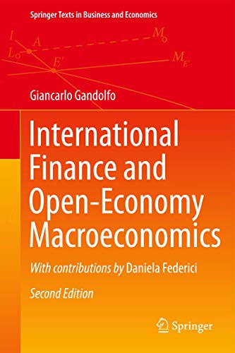 Beispielbild fr Springer Texts in Business and Economics: International Finance and Open-Economy Macroeconomics zum Verkauf von Anybook.com