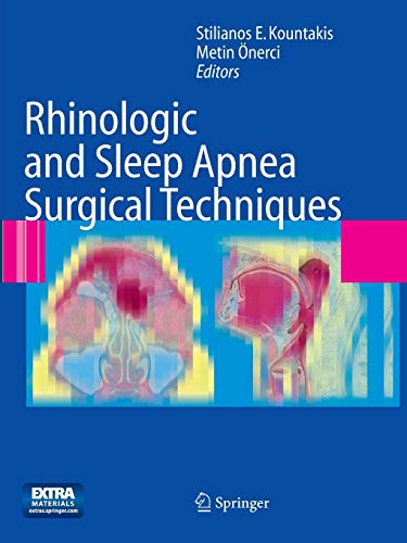 Imagen de archivo de Rhinologic and Sleep Apnea Surgical Techniques a la venta por Lucky's Textbooks