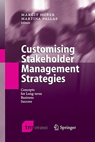 9783662500576: Customising Stakeholder Management Strategies: Concepts for Long-term Business Success