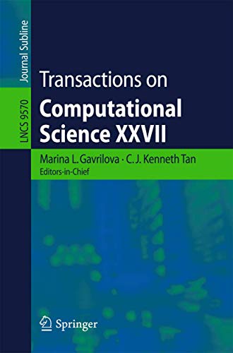 Stock image for Transactions on Computational Science XXVII (Lecture Notes in Computer Science) for sale by Strand Book Store, ABAA