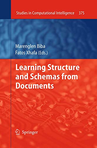 Stock image for Learning Structure and Schemas from Documents for sale by Ria Christie Collections